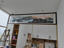 牧子喜行沁園春雪字畫(huà)辦公室掛畫(huà)山水畫(huà)中式客廳裝飾畫(huà)國(guó)畫(huà)沙發(fā)背景墻壁畫(huà) 12款沁園春--雪 有機(jī)玻璃+實(shí)木邊框 長(zhǎng)160*高70 曬單實(shí)拍圖