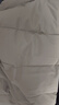 特步男子秋冬保暖加絨加厚戶(hù)外運動(dòng)羽絨服馬甲時(shí)尚 天灰色 M  曬單實(shí)拍圖