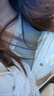 DGOV蕾絲蝴蝶結(jié)拼接寬松長袖毛衣女裝2025秋季慵懶風(fēng)針織衫中長款上衣 格雷灰zt XL （125-135斤） 曬單實拍圖