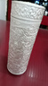 銀杯子999銀膽銀水杯九龍銀杯保溫杯足銀內膽雪花銀水杯保健銀茶 九龍銀色 高檔皮盒+鑒定證書(shū) 曬單實(shí)拍圖