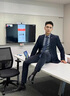 G2000【商場(chǎng)新款】男裝春秋三防面料通勤上班職業(yè)商務(wù)男士西裝外套 炭黑色 48 曬單實(shí)拍圖