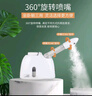 金稻熱噴蒸臉器補(bǔ)水蒸臉儀納米噴霧儀家用臉部美容儀面部加濕器熏臉蒸汽機(jī)蒸面儀中藥熱敷神器女生禮物 白色熱噴蒸臉器可加藥包香薰 曬單實拍圖