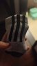 阿迪達斯（adidas）兒童襪子四季可穿男童女童棉質(zhì)中長(cháng)筒運動(dòng)襪 三雙裝JN3855 曬單實(shí)拍圖
