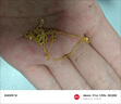 中國珠寶黃金項鏈女足金9999素鏈肖邦項鏈送女友老婆節日生日禮物 肖邦項鏈 鏈長(cháng)約43cm  M扣 約2.35g（克重多退少補） 曬單實(shí)拍圖