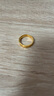 菜百首飾 黃金戒指 足金山海對戒（單只）計(jì)價(jià) HJ 黃金戒指 約5.23g 曬單實(shí)拍圖