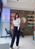 恰凡（QIAFAN）闊腿香蕉褲女2024春秋冬季新款寬松直筒衛(wèi)褲加絨加厚休閑運(yùn)動(dòng)褲子 咖色  常規(guī)款 26 /S 建議85-95斤 曬單實(shí)拍圖
