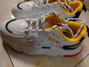 愛(ài)尊仕男鞋2025秋季新款透氣網(wǎng)面增高防滑運動(dòng)鞋男士百搭休閑跑步鞋子男 白黃色 42 曬單實(shí)拍圖