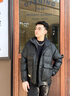 啄木鳥羽絨服男士2025冬季防風保暖羽絨外套中年爸爸裝上衣休閑滑雪外套 黑色 XL 曬單實拍圖