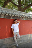 啄木鳥(niǎo)休閑褲男2025夏季薄款束腳寬松運(yùn)動(dòng)工裝長(zhǎng)褲速干透氣冰絲褲子男 K15淺灰色 31 曬單實(shí)拍圖