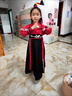 葉余六一兒童漢服國學服演出服男童女童書童開筆禮服裝學生男孩中國風 主圖款 110 曬單實拍圖