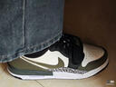 耐克（NIKE）大童男女鞋AJ312低幫緩震運動(dòng)籃球鞋CD9054 CD9054-120 35.5碼  曬單實(shí)拍圖