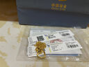 中國黃金（CHINA GOLD）心中有你黃金項鏈女足金愛(ài)心吊墜教師節禮物送女老師老婆生日 足金心心相連吊墜-足金鏈-京速達 曬單實(shí)拍圖