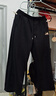 JEANSWEST LIFE真維斯垂感直筒褲男寬松型春秋季男士彎刀休閑褲慵懶風(fēng)百搭褲子男 曬單實(shí)拍圖