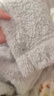果殼（Gukoo）情侶睡衣冬款毛絨女家居服保暖連帽卡通睡袍男 米奇淺灰睡袍 M 曬單實(shí)拍圖