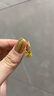中國黃金（CHINA GOLD）黃金耳環(huán)女足金太陽花耳環(huán)媽媽款花型耳釘飾送媽媽 足金耳環(huán)【一對】約2.7g 曬單實拍圖