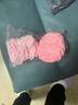 阿尤布小冰條線鉤拖鞋批發(fā)鉤勾鞋線單股粗毛線團棉鞋diy 中粉 曬單實拍圖