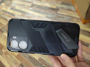 殼棧適用vivo Y35手機殼Y35m新款隱形式折疊支架V2230A車(chē)載磁吸全包邊抗震防摔保護套創(chuàng  )意磨砂手機硬殼 vivo Y35 /Y35M【磨砂黑】 鎧甲防摔殼【配鋼化膜】 曬單實(shí)拍圖