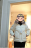雪中飛短款羽絨服女冬季新款時(shí)尚品牌設計休閑小個(gè)子冬季加厚保暖外 新骨瓷白 S 曬單實(shí)拍圖