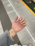 六福珠寶足金簡約圓環(huán)開口黃金手鐲女款實心鐲子送禮 計價 F63TBGB0003 24.65克(含工費740元) 曬單實拍圖