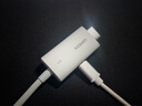 綠聯(lián)Type-C轉(zhuǎn)HDMI同軸線帶PD充電雷電4/5轉(zhuǎn)接頭擴展4K60/2K144Hz投屏轉(zhuǎn)換器適用MacBookAir筆記本手機 曬單實拍圖