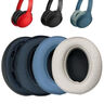 承策 適用SONY索尼MDR-100ABN耳機套WH-H900N耳罩H900N 100ABN頭戴式耳機海綿套包耳式耳棉替換配件 黑色小羊皮耳套一對 曬單實(shí)拍圖