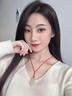 滿(mǎn)貴人和田玉吊墜十二生肖蛇年本命年男女紅繩龍雞牛兔狗猴玉墜項鏈 玉生肖龍吊墜/【紅繩元寶款】 曬單實(shí)拍圖