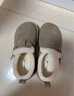 百麗（Belle）吳千語(yǔ)同款雪頂咖啡勃肯鞋羊毛閃穿女鞋D1V1DDM4 卡其色-毛里 （勃肯鞋） 36 (230mm) 曬單實(shí)拍圖