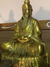 春錦秋鯉黃銅太上老君神像道家供奉三清道祖銅像擺件祖師靈寶元始天尊大號 10號三清道祖一套-帶背光 曬單實拍圖