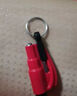 汽車(chē)破窗器加安全帶切割逃生破窗神器安全錘多功能鑰匙扣秒砸玻璃 高級藍【一秒破窗強效三合一】 曬單實(shí)拍圖