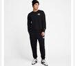 耐克（NIKE）男春秋圓領(lǐng)衛衣 休閑運動(dòng) 時(shí)尚簡(jiǎn)約FZ0765-010黑 L 曬單實(shí)拍圖
