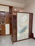 傳家善榀新中式實(shí)木屏風(fēng)隔斷客廳鏤空玄關(guān)簡(jiǎn)約現代雙面柵欄鏤空小戶(hù)型座屏 胡桃木/每平方價(jià) 整裝 曬單實(shí)拍圖