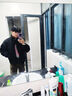 佘曼萊飛行員夾克外套男秋冬款美式廓形短款棉服cleanfit立領(lǐng)加厚棒球服 黑色【夾克款】 XL 140-155斤 曬單實(shí)拍圖
