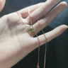 timebetter天然橄欖石銀項(xiàng)鏈女可愛(ài)貓咪925銀輕奢小眾設(shè)計(jì)感送證書(shū)生日禮物 天然橄欖石銀項(xiàng)鏈/主石直徑約6mm 默認(rèn)1 曬單實(shí)拍圖