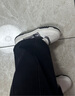 ASH女鞋2024秋季新款BLAKE真皮休閑鞋潮流拼色單鞋女內(nèi)增高厚底板鞋 白色/黑色 37 曬單實(shí)拍圖