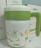 膳魔師（THERMOS）不銹鋼水杯辦公泡茶杯大容量桌面把手杯學(xué)生保溫杯生日禮物TCMM 抹茶綠 520ml 曬單實(shí)拍圖