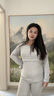 I-MUMMY哺乳服孕婦秋衣秋褲套裝恒溫抑菌哺乳套裝月子服家居服產(chǎn)后 薄暮灰 L碼【建議110-150斤】 曬單實(shí)拍圖