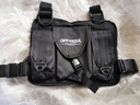 戰術(shù)胸包 多功能戰術(shù)胸包 戶(hù)外戰術(shù)胸包戶(hù)外多口袋背心包歐美街頭嘻哈機能風(fēng)胸包男士潮牌工裝戰術(shù)馬甲包 黑色 曬單實(shí)拍圖