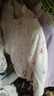 童泰寶寶套裝秋冬嬰兒夾棉衣服兒童對開內(nèi)衣TS33D507-DS 粉色 90cm  曬單實拍圖