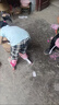 單雙可切換輪滑鞋兒童溜冰鞋男女童初學(xué)套裝中小學(xué)滑輪滑冰直排輪 PVC粉色-單閃單鞋 L 碼（鞋碼38-41）（11歲以上） 曬單實(shí)拍圖