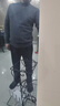 恒源祥羊毛衫男加絨加厚半高領(lǐng)保暖羊毛衫氣質(zhì)毛衣休閑保暖防寒 麻灰色 XL 175【140-160斤】 曬單實(shí)拍圖