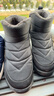 回力官方 棉鞋男鞋冬季加絨加厚雪地靴男中老人保暖防水防滑靴子男 黑色/0621【傘布內拉鏈】 42 曬單實(shí)拍圖