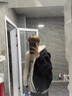 西域駱駝（VANCAMEL）高檔MRNEARLY美式cleanfit毛領(lǐng)座山雕夾克棉服男冬季加厚短款工裝 黑色 (普通款) M 曬單實(shí)拍圖