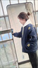 安初夏美式街頭字母棒球棉服男女士冬季新款棉襖保暖加厚棉衣服男裝外套 藏青色 XL 曬單實(shí)拍圖