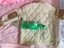 森馬（Semir）[商場同款]棉服女中長款輕薄寬松拼接翻領(lǐng)2024冬棉衣101724112007 曬單實(shí)拍圖