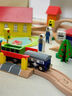 波比超人高鐵小火車(chē)套裝帶軌道滑行積木拼裝木質(zhì)兒童3歲6歲益智木制玩具車(chē) 70PCS積木火車(chē)軌道 曬單實(shí)拍圖