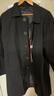 皮爾卡丹（pierre cardin）品牌中長(cháng)款新款純棉單排扣休閑外套2025年春秋季男士百搭翻領(lǐng)風(fēng)衣 黑色 XL（140-155斤左右） 卡碼拍小 曬單實(shí)拍圖