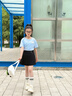 愛(ài)邁尼 AMENCL女童半身裙運(yùn)動(dòng)速干裙子夏季防走光網(wǎng)球裙兒童百褶裙夏裝冰絲短裙 4452黑色 140 cm 曬單實(shí)拍圖