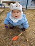 bc babycarebabycare 嬰兒口水巾小方巾一次性圍兜柔軟防水飯兜便攜小手帕 【口水巾】帕耶特蘋果20片/盒 曬單實拍圖
