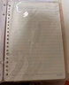 國譽(yù)（KOKUYO）Littlewoods系列四孔活頁(yè)本大容量可換內頁(yè)筆記本子 A5/40頁(yè)橫線(xiàn) 花蕊黃 1本 WSG-RUNP82LS 曬單實(shí)拍圖