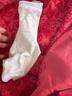 Skechers斯凱奇商場(chǎng)同款兒童襪子秋百搭運動(dòng)襪男女童短筒襪2雙裝L324K113 曬單實(shí)拍圖